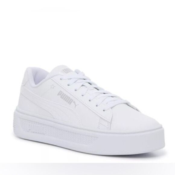 Puma Smash V3 Platform Sneaker - Women's - Picture 1 of 6